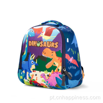 Animais impressos Boys Neoprene School School Dinosaur Cartoons